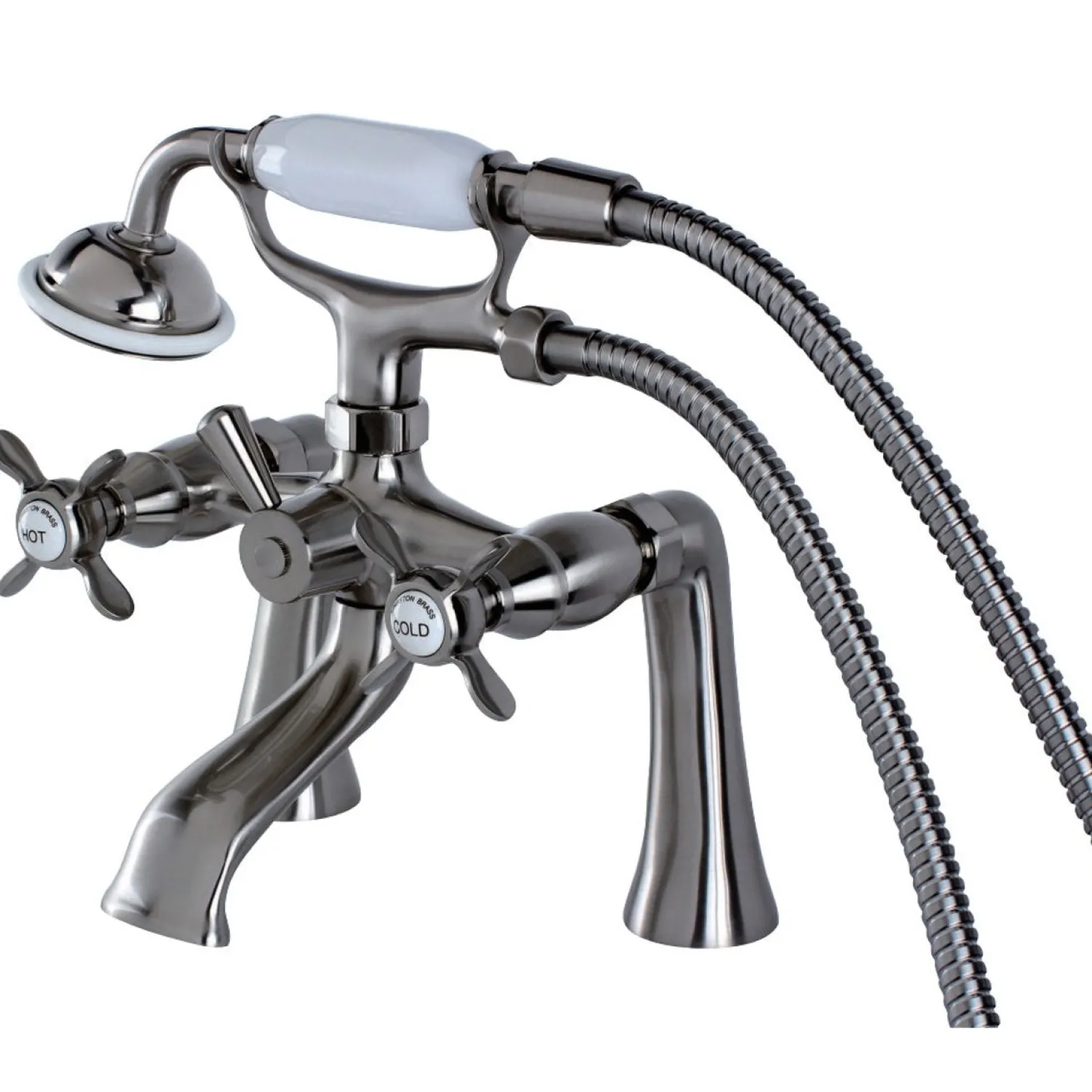 Essex Deck Mount Clawfoot Tub Filler with Hand Shower Tub & Shower Sets|Tub Faucets