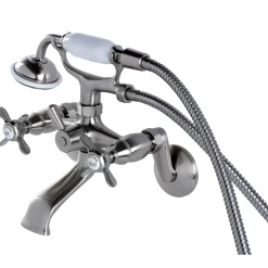 Essex 2-Handle Wall Mount Clawfoot Tub Faucet with Hand Shower Tub & Shower Sets|Tub Faucets