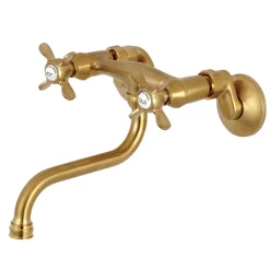 Sale Essex 2-Hole Adjustable Center Wall Mount Bathroom Faucet Wall Mount