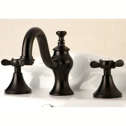 Outlet Essex 8-Inch Widespread 3-Hole Bathroom Faucet 8