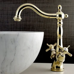 Online Essex Vessel Sink Faucet with Deck Plate Vessel Faucets|4" Center Set