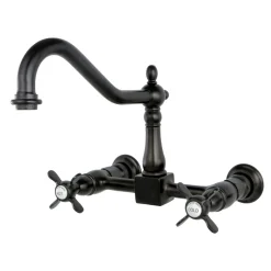 Essex Wall Mount 8" Centerset Kitchen Faucet Wall Mounted Kitchen Faucets