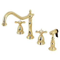 Outlet Essex Widespread Kitchen Faucet Widespread Kitchen Faucets|Faucets With Side Spray