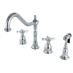 Outlet Essex Widespread Kitchen Faucet Widespread Kitchen Faucets|Faucets With Side Spray