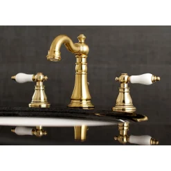 Online Fauceture American Patriot Widespread Bathroom Faucet 8