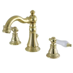 Online Fauceture American Patriot Widespread Bathroom Faucet 8