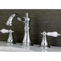 Online Fauceture American Patriot Widespread Bathroom Faucet 8