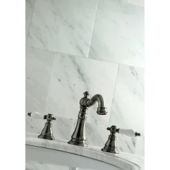 Online Fauceture American Patriot Widespread Bathroom Faucet 8