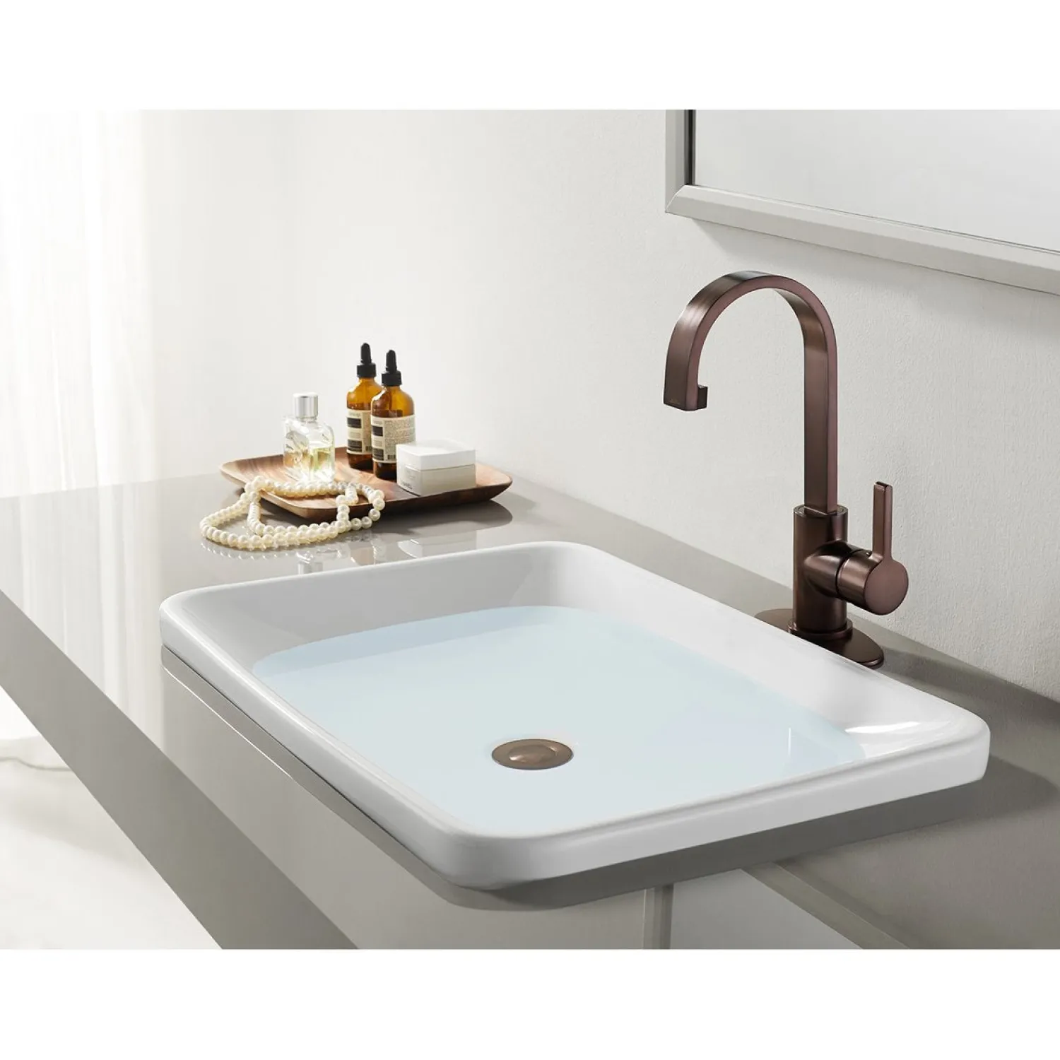 Discount Fauceture Continental Single-Handle Bathroom Faucet Single Hole|4" Center Set