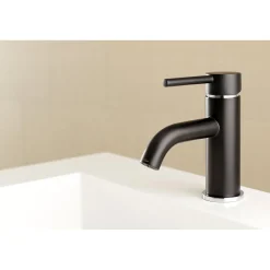 Online Fauceture Concord Single-Handle Monoblock Bathroom Faucet Single Hole