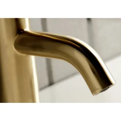 Online Fauceture Concord Single-Handle Monoblock Bathroom Faucet Single Hole
