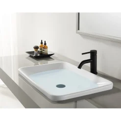 Online Fauceture Concord Single-Handle Monoblock Bathroom Faucet Single Hole