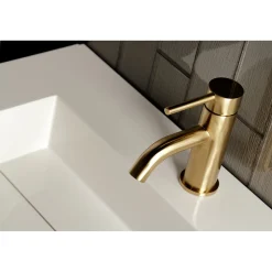 Online Fauceture Concord Single-Handle Monoblock Bathroom Faucet Single Hole