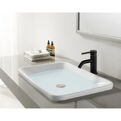 Online Fauceture Concord Single-Handle Monoblock Bathroom Faucet Single Hole