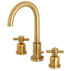 Clearance Fauceture Concord Widespread Cross-Handle Bathroom Faucet 8