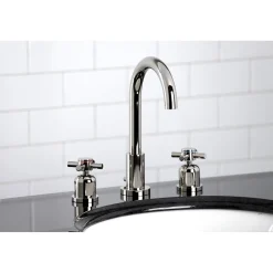 Clearance Fauceture Concord Widespread Cross-Handle Bathroom Faucet 8