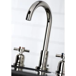 Clearance Fauceture Concord Widespread Cross-Handle Bathroom Faucet 8