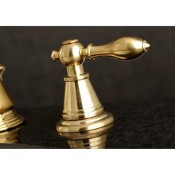 Sale Fauceture English Classic Widespread Bathroom Faucet 8