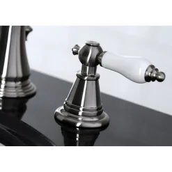 Sale Fauceture English Classic 3-Hole Widespread Bathroom Faucet 8" Widespread