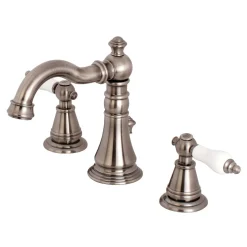 Sale Fauceture English Classic 3-Hole Widespread Bathroom Faucet 8