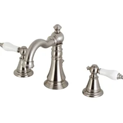 Sale Fauceture English Classic 3-Hole Widespread Bathroom Faucet 8