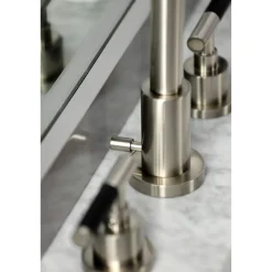 Online Fauceture FSC892XCKL-P Kaiser Widespread Bathroom Faucet with Brass Pop-Up 8