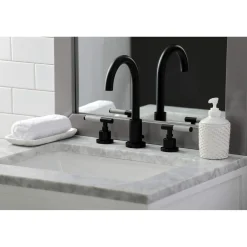 Online Fauceture FSC892XCKL-P Kaiser Widespread Bathroom Faucet with Brass Pop-Up 8