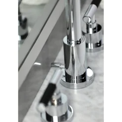 Sale Fauceture FSC895XCKL-P Kaiser Widespread Bathroom Faucet with Brass Pop-Up 8