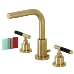 Sale Fauceture FSC895XCKL-P Kaiser Widespread Bathroom Faucet with Brass Pop-Up 8