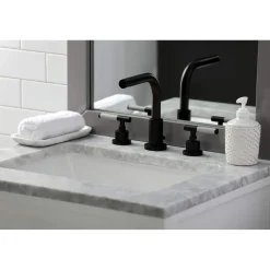 Sale Fauceture FSC895XCKL-P Kaiser Widespread Bathroom Faucet with Brass Pop-Up 8