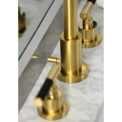 Sale Fauceture FSC895XCKL-P Kaiser Widespread Bathroom Faucet with Brass Pop-Up 8