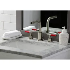 Sale Fauceture FSC895XCKL-P Kaiser Widespread Bathroom Faucet with Brass Pop-Up 8