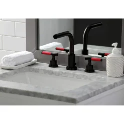 Sale Fauceture FSC895XCKL-P Kaiser Widespread Bathroom Faucet with Brass Pop-Up 8