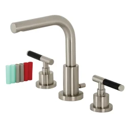 Sale Fauceture FSC895XCKL-P Kaiser Widespread Bathroom Faucet with Brass Pop-Up 8