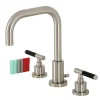 Outlet Fauceture FSC893XCKL-P Kaiser Widespread Bathroom Faucet with Brass Pop-Up 8" Widespread
