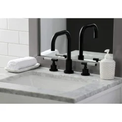 Outlet Fauceture FSC893XCKL-P Kaiser Widespread Bathroom Faucet with Brass Pop-Up 8