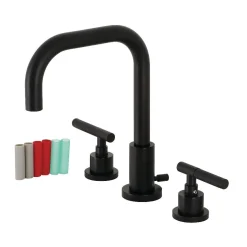 Outlet Fauceture FSC893XCKL-P Kaiser Widespread Bathroom Faucet with Brass Pop-Up 8