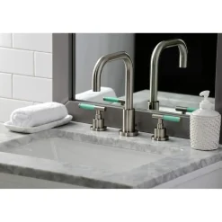 Outlet Fauceture FSC893XCKL-P Kaiser Widespread Bathroom Faucet with Brass Pop-Up 8