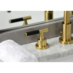 Outlet Fauceture FSC893XCKL-P Kaiser Widespread Bathroom Faucet with Brass Pop-Up 8