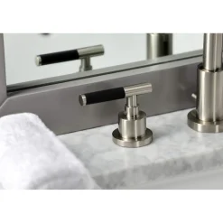 Outlet Fauceture FSC893XCKL-P Kaiser Widespread Bathroom Faucet with Brass Pop-Up 8