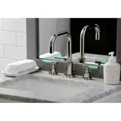 Outlet Fauceture FSC893XCKL-P Kaiser Widespread Bathroom Faucet with Brass Pop-Up 8