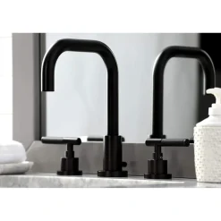 Outlet Fauceture FSC893XCKL-P Kaiser Widespread Bathroom Faucet with Brass Pop-Up 8