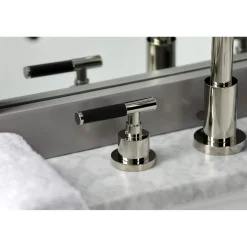 Outlet Fauceture FSC893XCKL-P Kaiser Widespread Bathroom Faucet with Brass Pop-Up 8