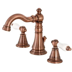Outlet Fauceture FSC197PLAC English Classic Widespread Bathroom Faucet, Antique Copper 8