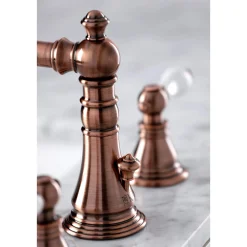 New Fauceture FSC197APLAC American Patriot Widespread Bathroom Faucet, Antique Copper 8