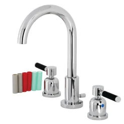 New Fauceture FSC892XDKL-P Kaiser Widespread Bathroom Faucet 8" Widespread