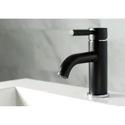 New Fauceture Kaiser Single Handle Deck Mount Bathroom Faucet Single Hole