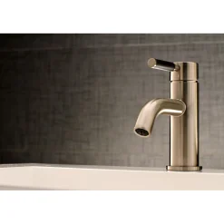 New Fauceture Kaiser Single Handle Deck Mount Bathroom Faucet Single Hole