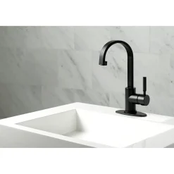 Hot Fauceture Kaiser Single-Handle Bathroom Faucet with Drain Single Hole