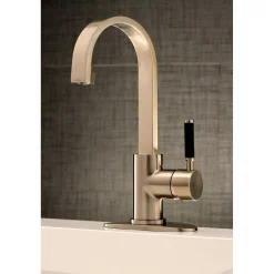 Hot Fauceture Kaiser Single-Handle Bathroom Faucet with Drain Single Hole